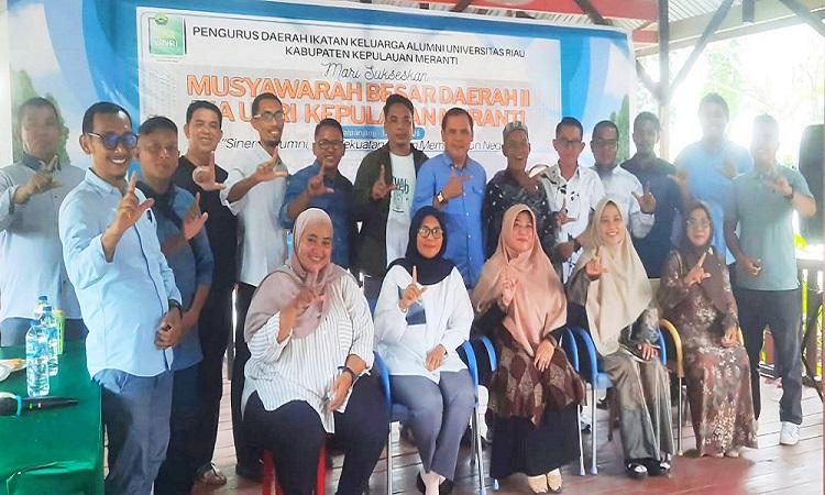 Dr M Taufikurrahman Kembali Dipercaya sebagai Ketua PD IKA Unri Kepulauan Meranti 